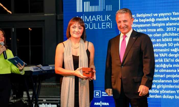 Mimar ve Gazeteci Yasemin Şener “Basın Yayın Ödülü”ne layık görüldü