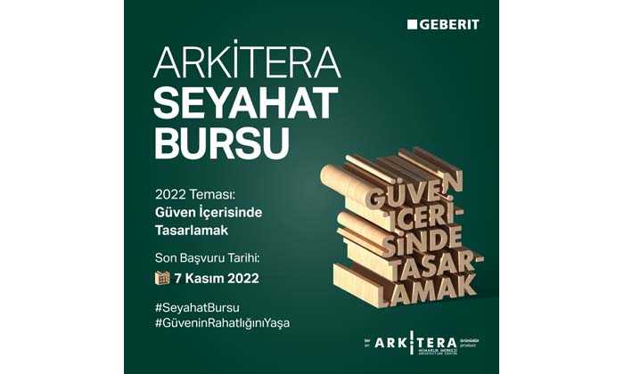 Arkitera Seyahat Bursu’na son başvuru tarihi 7 Kasım 2022