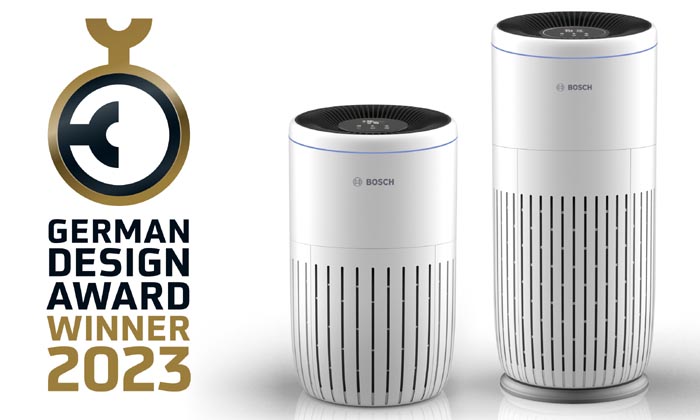 Bosch’un hava temizleme cihazlarına German Design Awards’tan ‘Mükemmel Tasarım’ ödülü