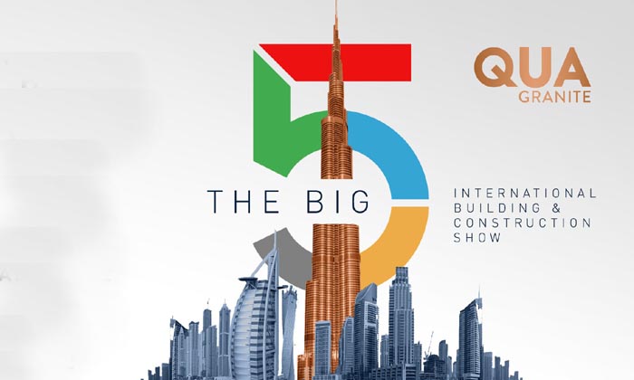 QUA Granite, The Big 5 Show Dubai’de en özel koleksiyonlarını sergileyecek