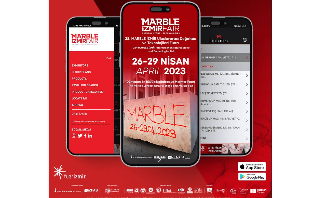 Marble İzmir mobil uygulaması yayında