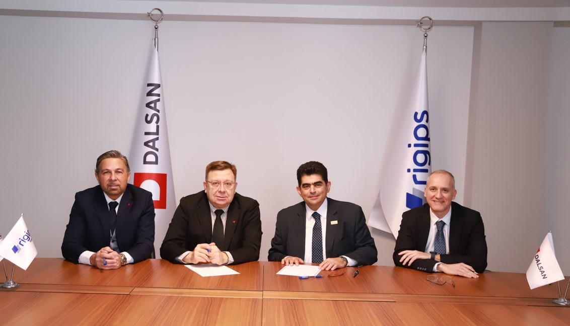 Dalsan Alçı ile Saint-Gobain Rigips Alçı güçlerini birleştirdi