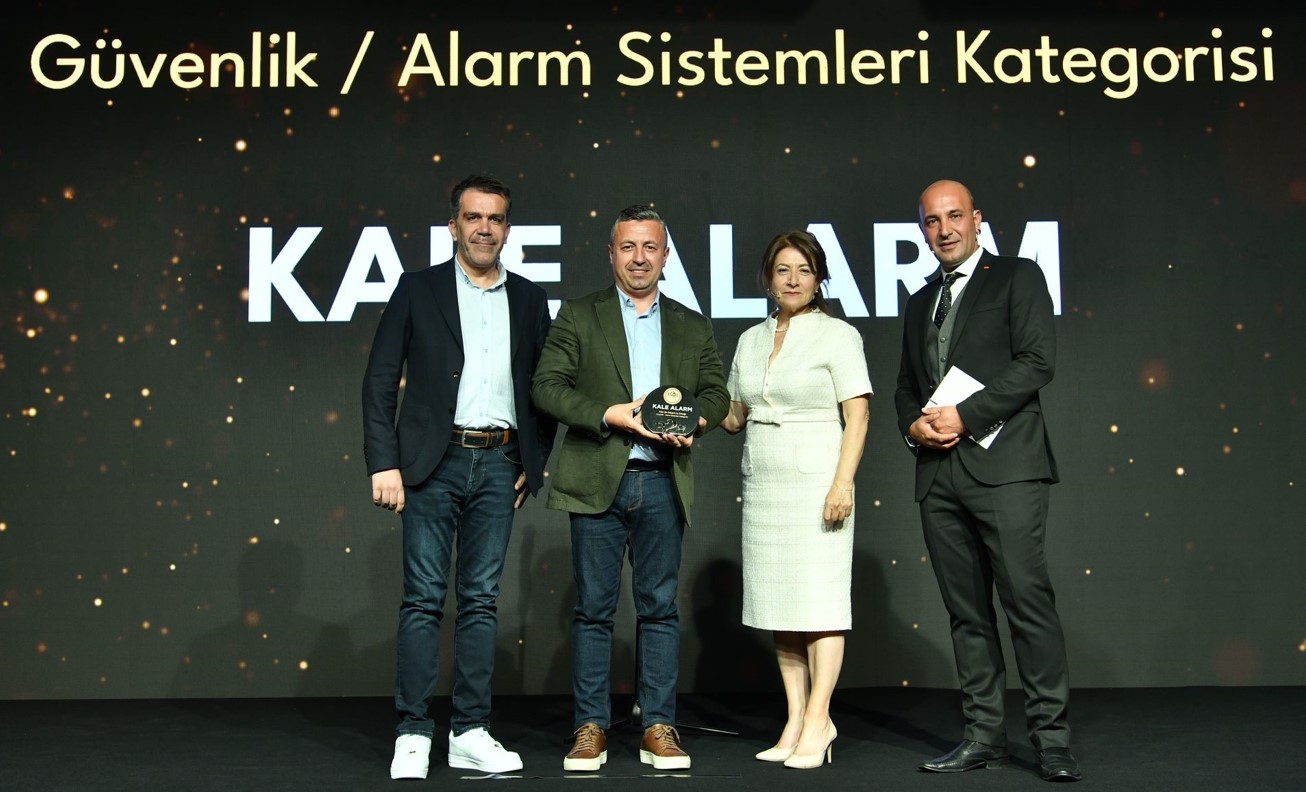 Kale Alarm’a Türkiye’nin En İtibarlı İş Ortağı ödülü