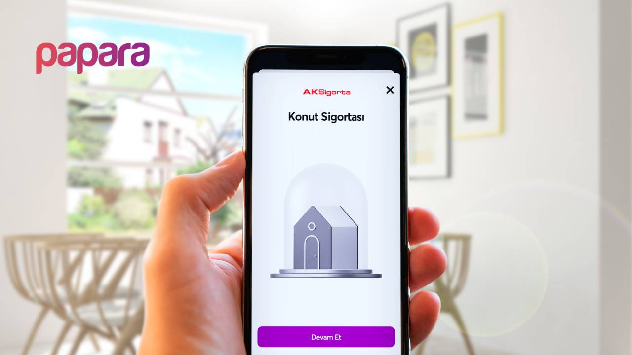 Papara, üç farklı paketle Konut Sigortası sunuyor