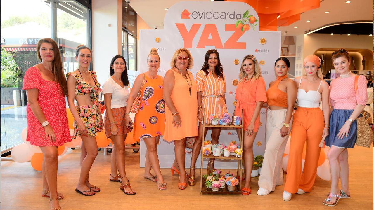 ‘Evidea’da Yaz’ partisi Bodrum’da kutlandı