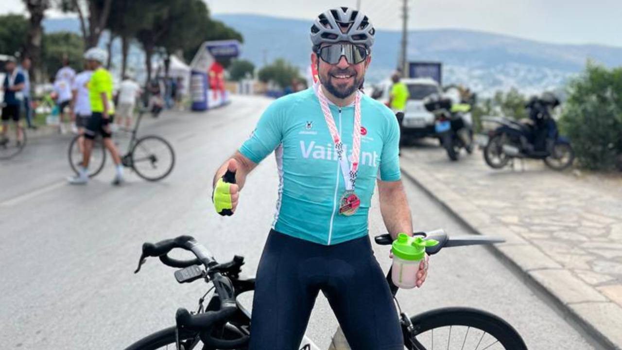 Vaillant Türkiye bisikletçisi Melih Beyhan Gran Fondo’da madalya kazandı