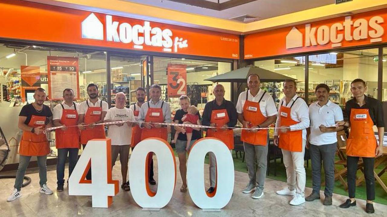 Koçtaş 400. mağazasını hizmete açtı