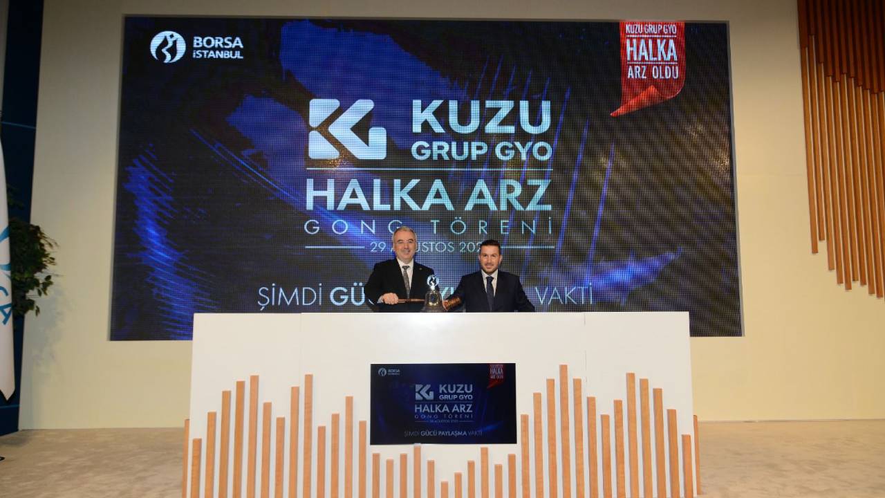 Borsa İstanbul’da gong Kuzugrup Gayrimenkul yatırım ortaklığı için çaldı
