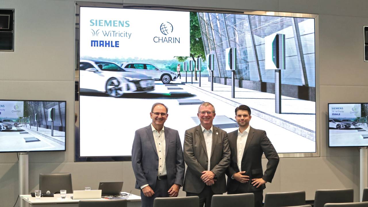 Siemens, kablosuz elektrikli araç şarj alanında bir adım daha atıyor