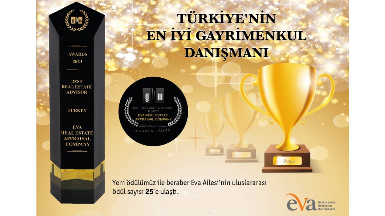 Global Brands Magazine, EVA Gayrimenkul Değerleme’yi Türkiye’nin En İyi Gayrimenkul Danışmanı Firması seçti