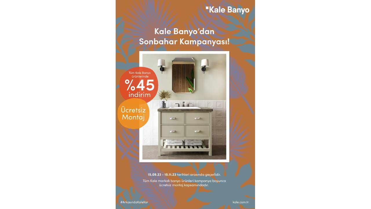 Kale Banyo’dan sonbahar kampanyası