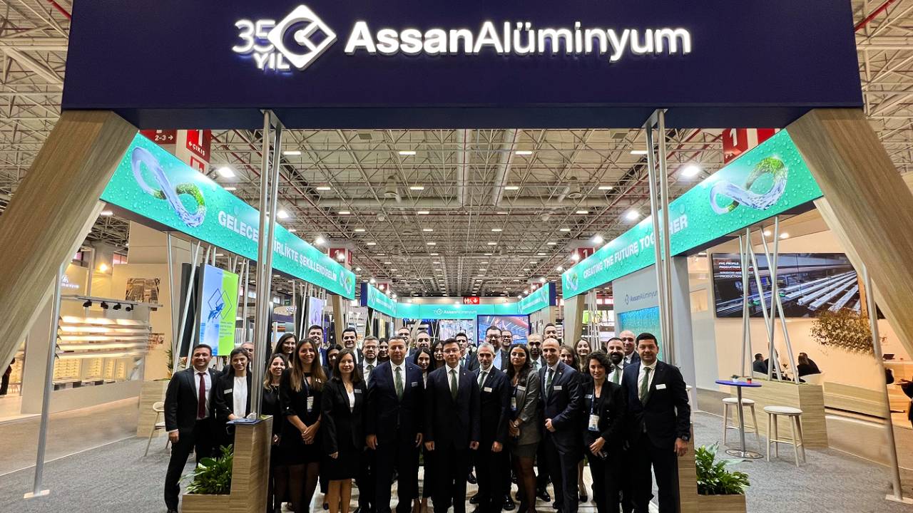 Assan Alüminyum sürdürülebilir odaklı faaliyetleri ile 35.yılında ALUEXPO 2023’te