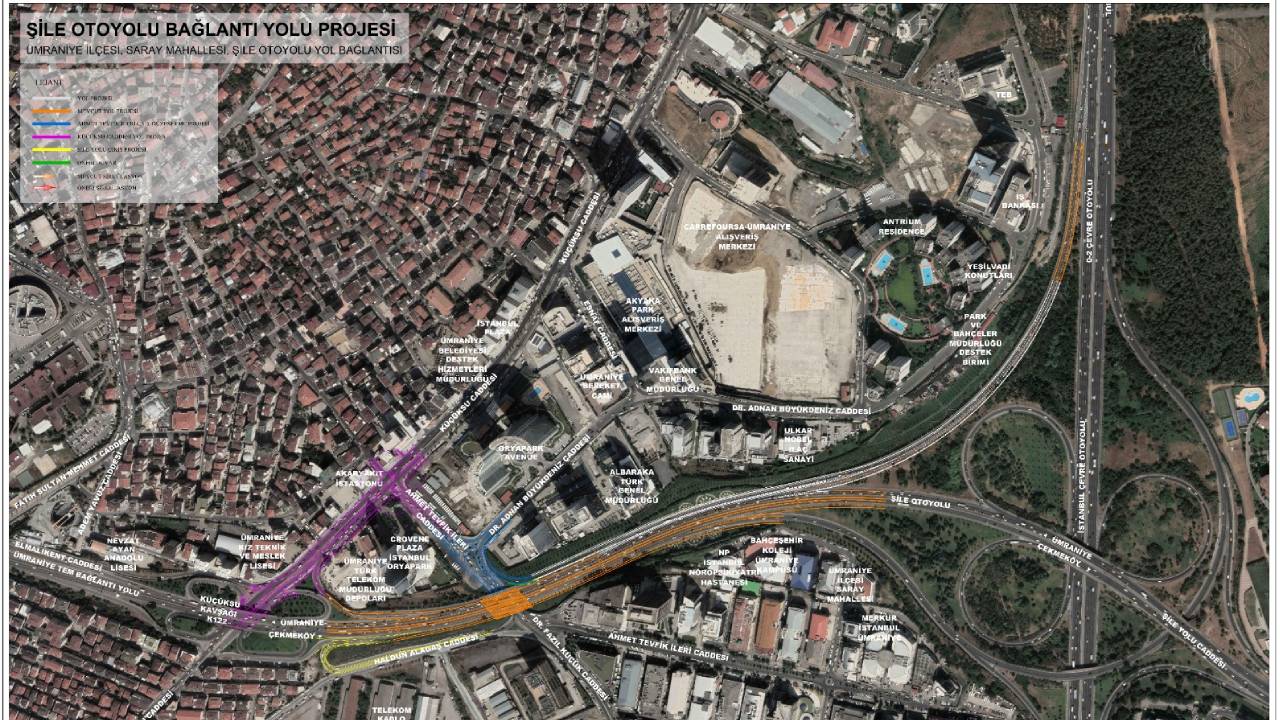 14 yeni ulaşım projesi ile Ümraniye’de trafik sorunu tarihe karışıyor