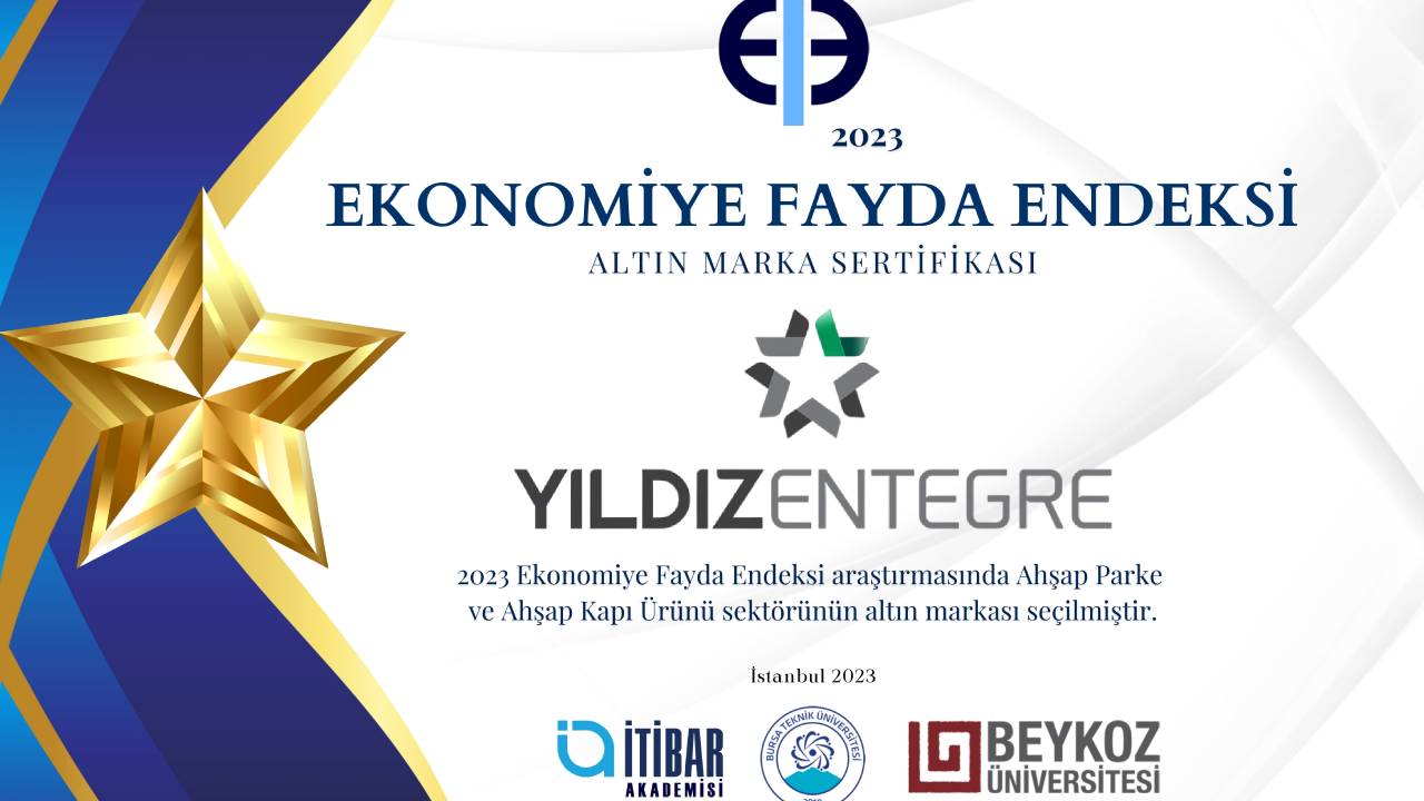 Yıldız Entegre ‘Altın Marka’ seçildi