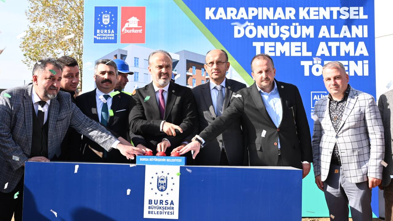 Bursa’da kentsel dönüşüm hamlesi sürüyor