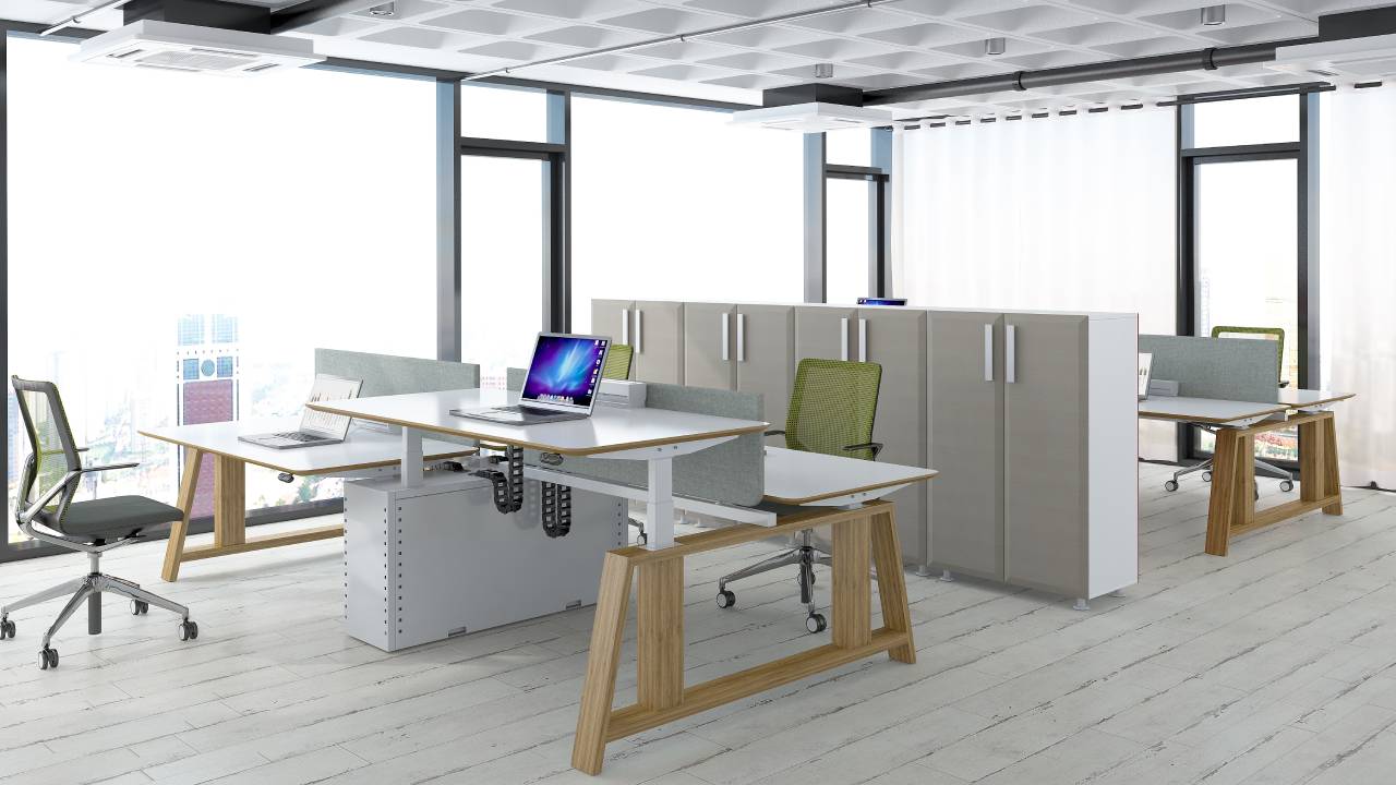 Yükseklik ayarlı masalar, sağlıklı ofislere dönüşümü başlatıyor