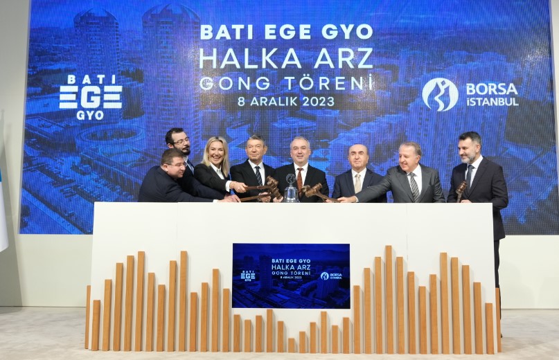 Borsa İstanbul’da gong ‘Batı Ege GYO’ için çalındı