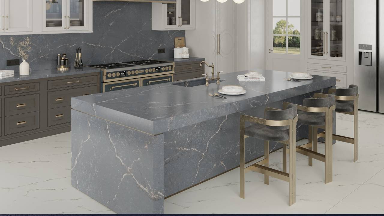 Silestone by Cosentino, Parisien Bleu ile mekanlarda sofistike bir atmosfer sunuyor