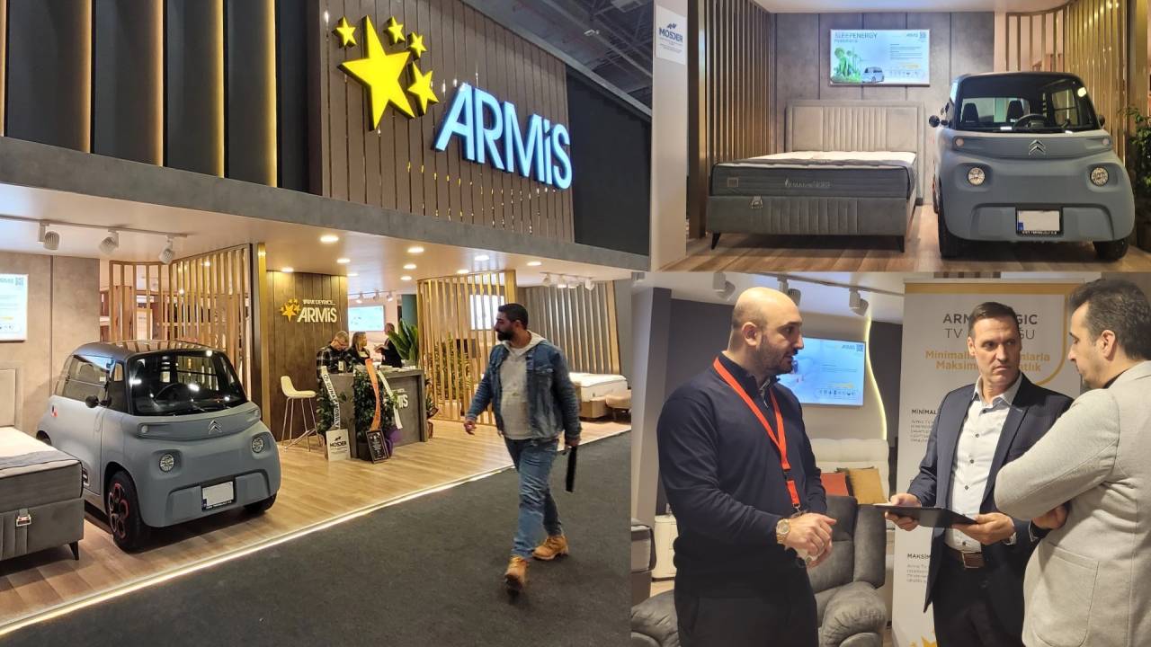 Armis İstanbul Mobilya Fuarı’nda yoğun ilgi gördü