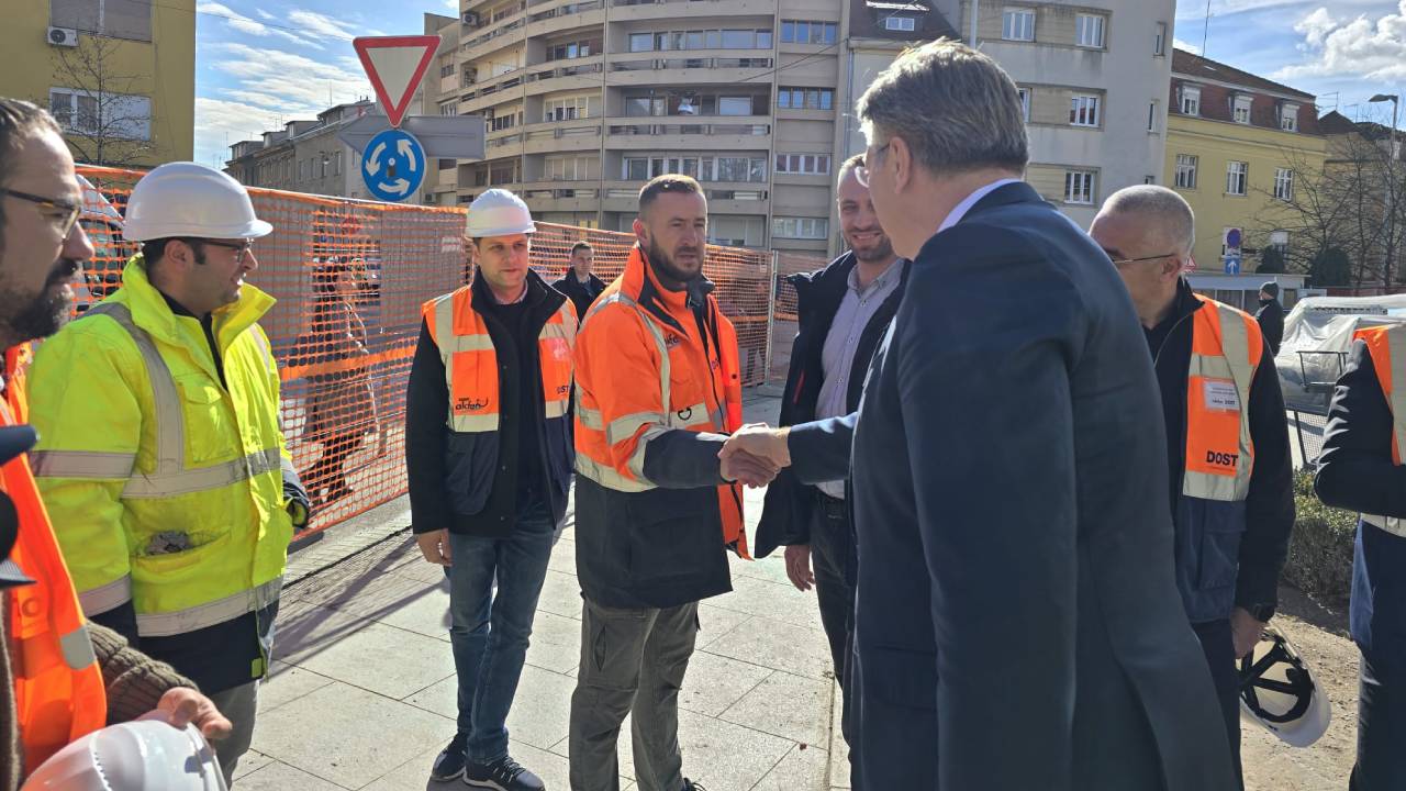 Akfen İnşaat Zagreb projesinde Hırvatistan Başbakanı Plenkovic’i ağırladı