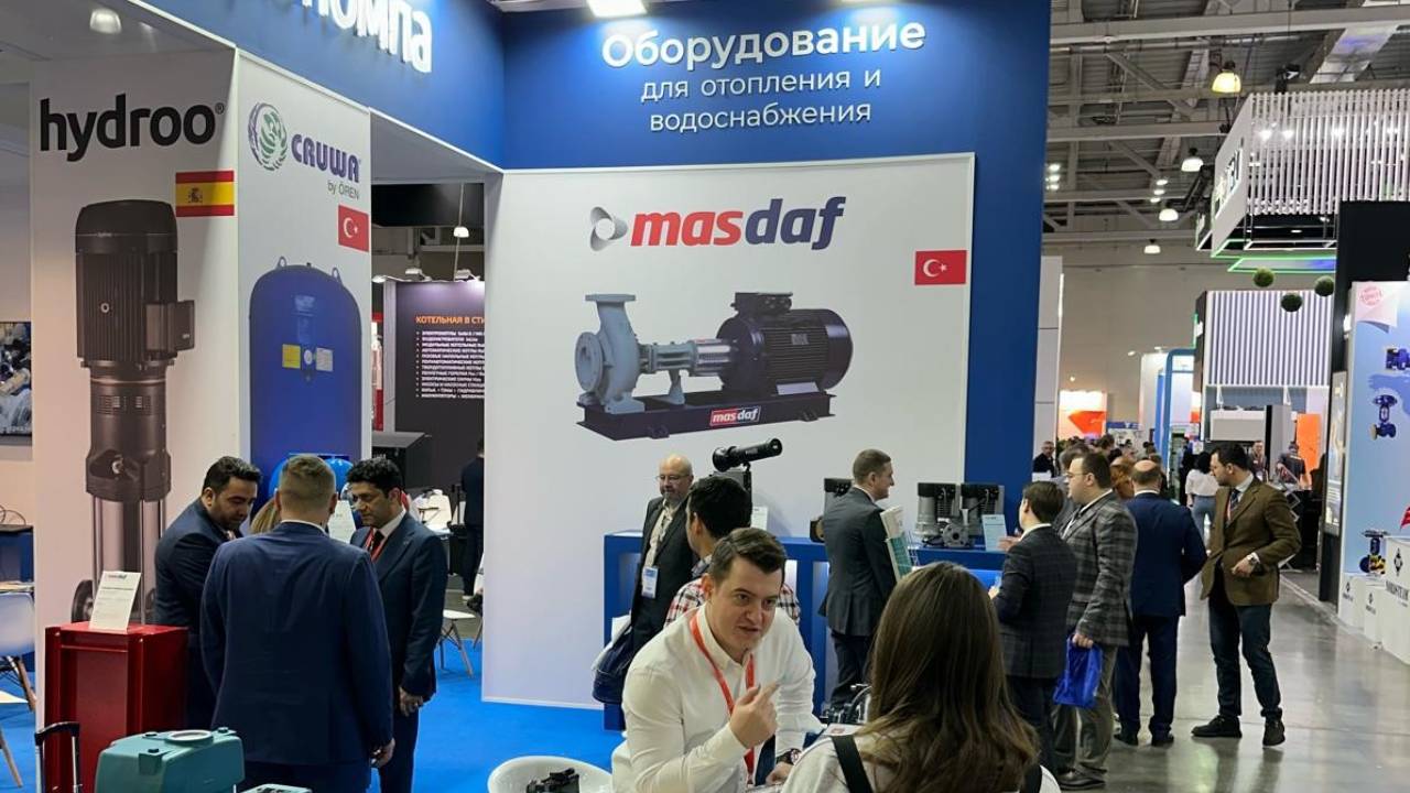 Masdaf, Aquatherm Moskova Fuarı’na katıldı