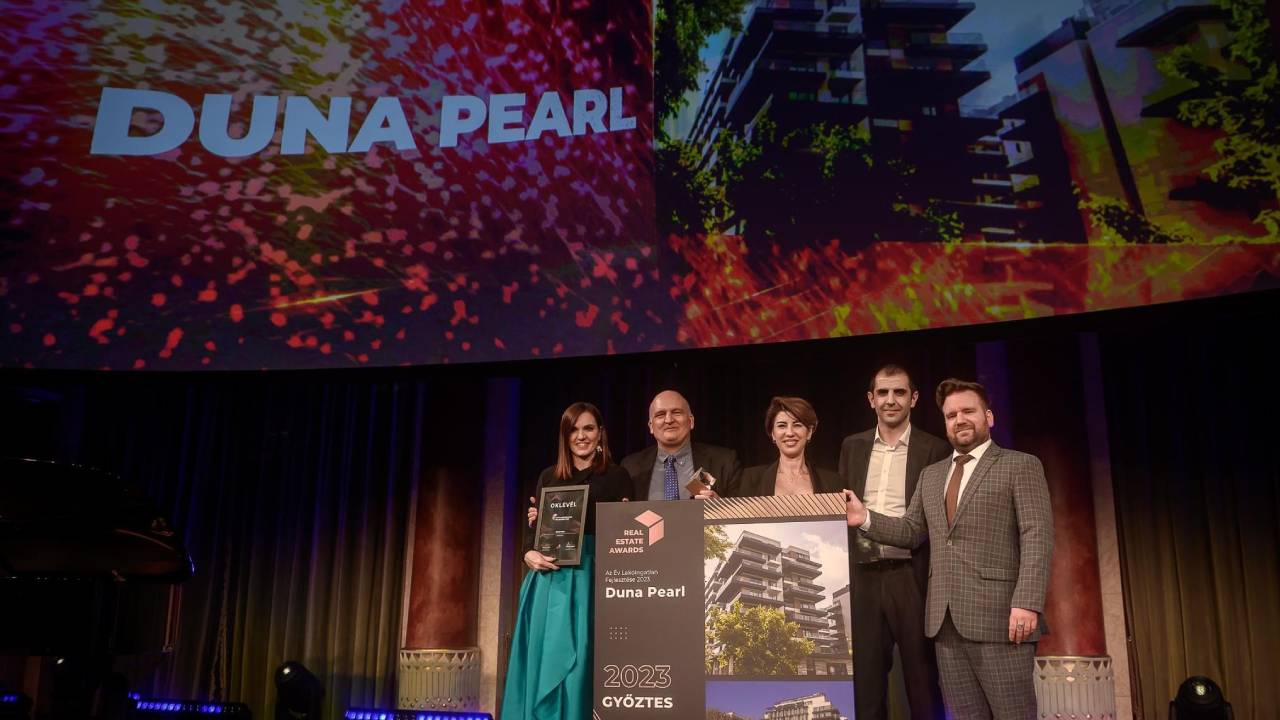 Polat’ın Budapeşte’de hayata geçirdiği Duna Pearl “Yılın Konut Geliştirme” projesi seçildi
