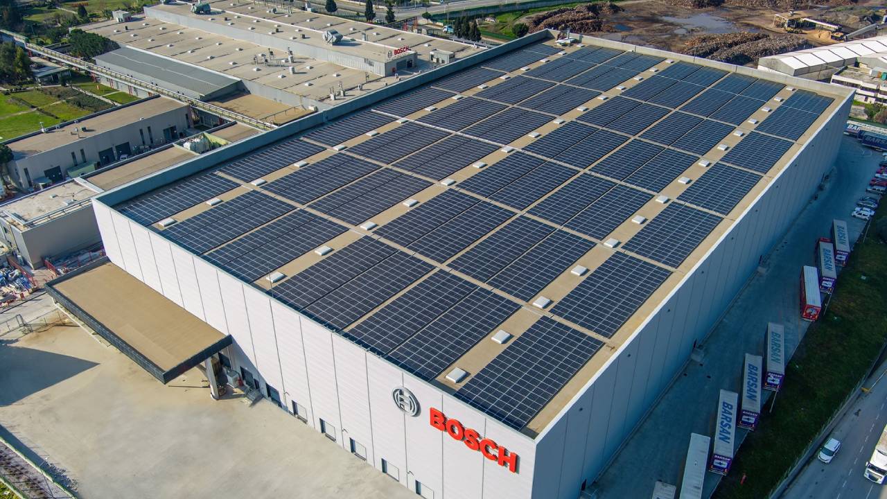 Bosch Home Comfort Group Manisa Fabrikası enerjisini fotovoltaik sistemden üretiyor