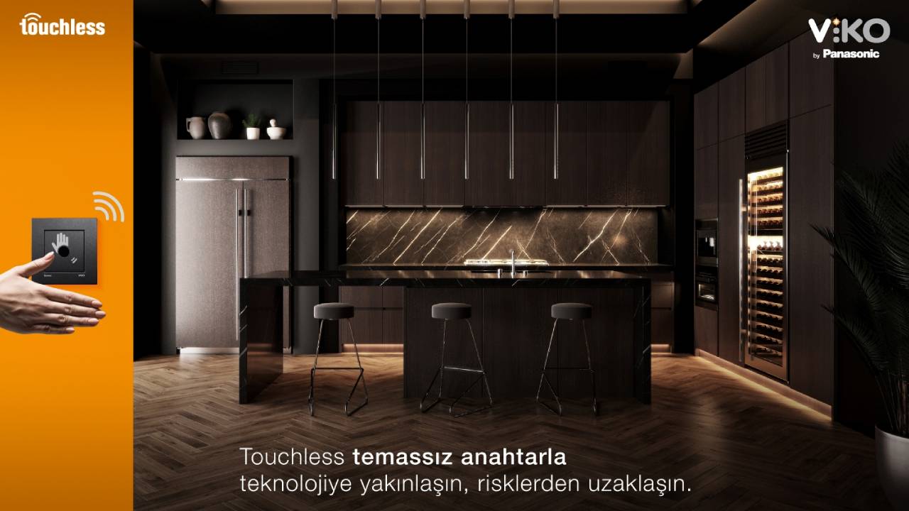 Touchless temazsız anahtarla teknolojiye yakınlaşın, risklerden uzaklaşın