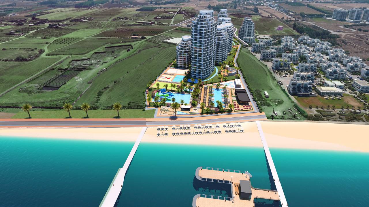 Fenercioğlu, Kıbrıs’a ‘yeni Miami’yi inşa ediyor