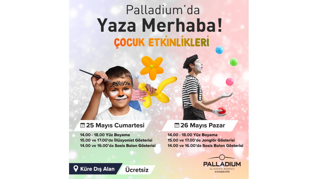 Yaz mevsiminin kapıları Palladium AVM’de aralanıyor