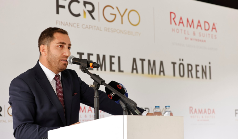FCR GYO Otel Projesinin Temelini Attı