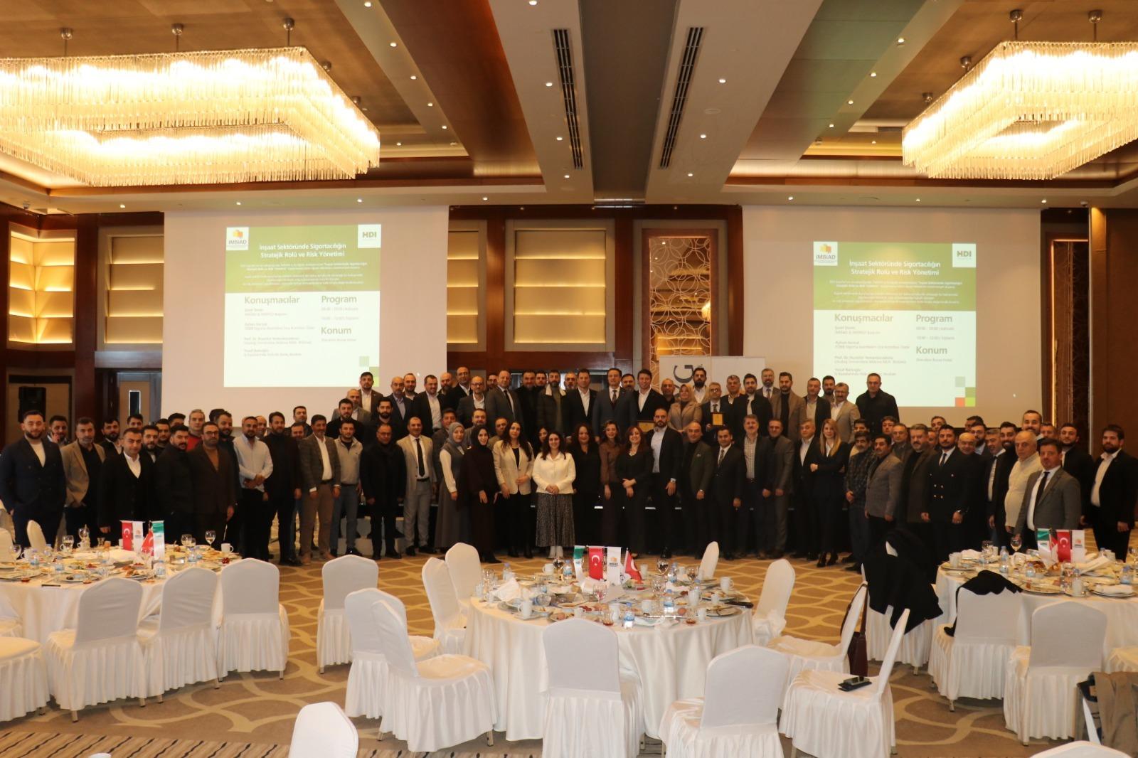 İMSİAD Ve HDI Sigorta İnşaatta Sigortacılığın Önemini Vurguladı