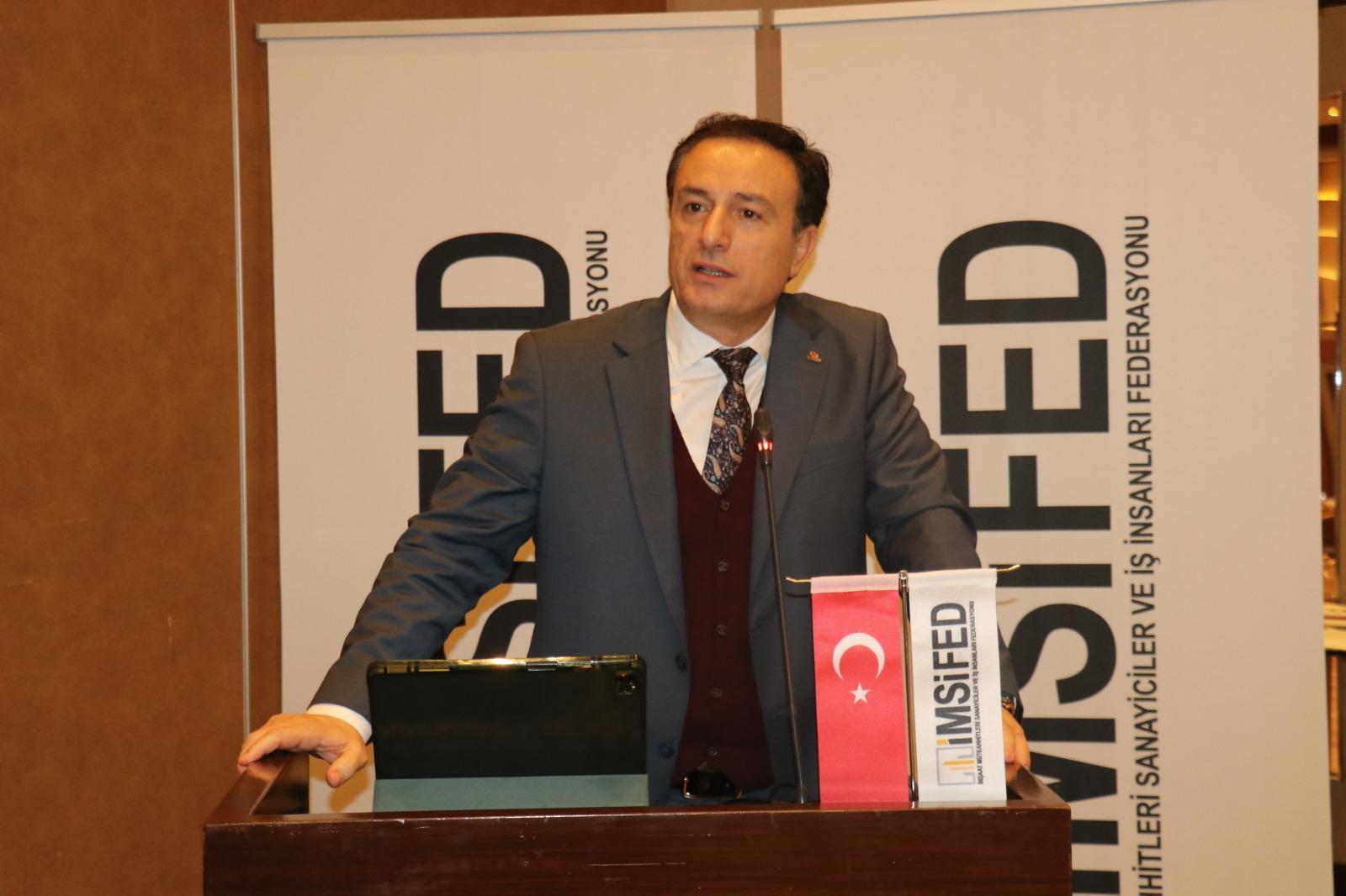 İMSİFED İlk Genel Kurulunda Şeref Demir Yeniden Başkan Seçildi