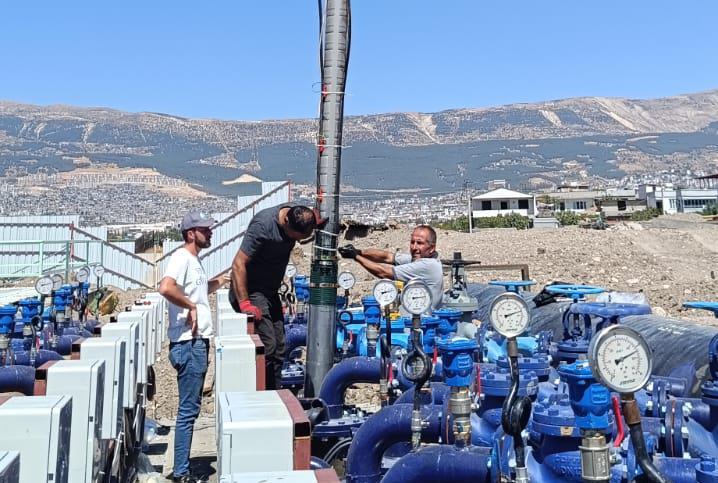 KASKİ Kahramanmaraş’ta 12 Kilometrelik Yüksek Kapasiteli Su İletim Hattı Kurdu