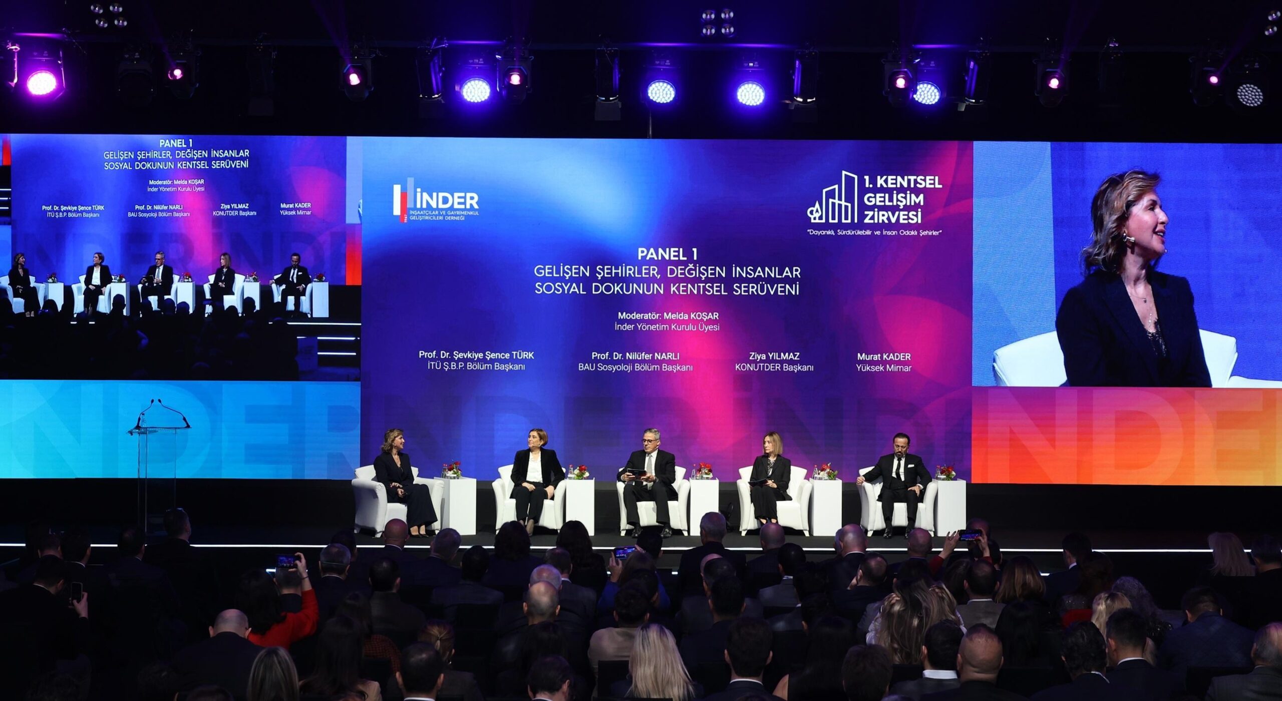 İNDER Kentsel Gelişim Zirvesiyle İnsan Odaklı Dönüşümü Başlattı