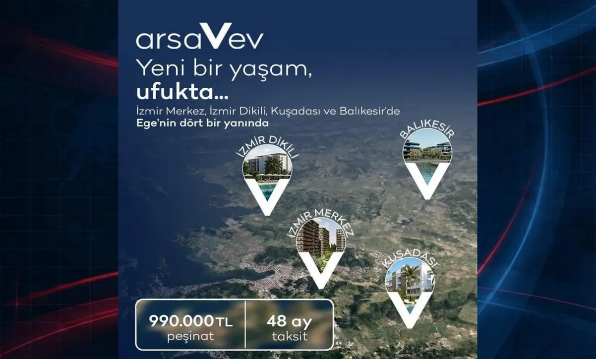 Ege’de Yeni Yaşam Kampanyası: 990 Bin TL Peşinatla Başlıyor