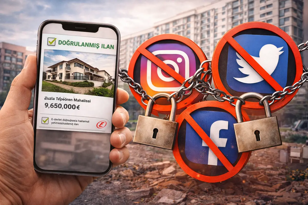 Emlak sektörü sosyal medya düzenlemesine tepki gösterdi.