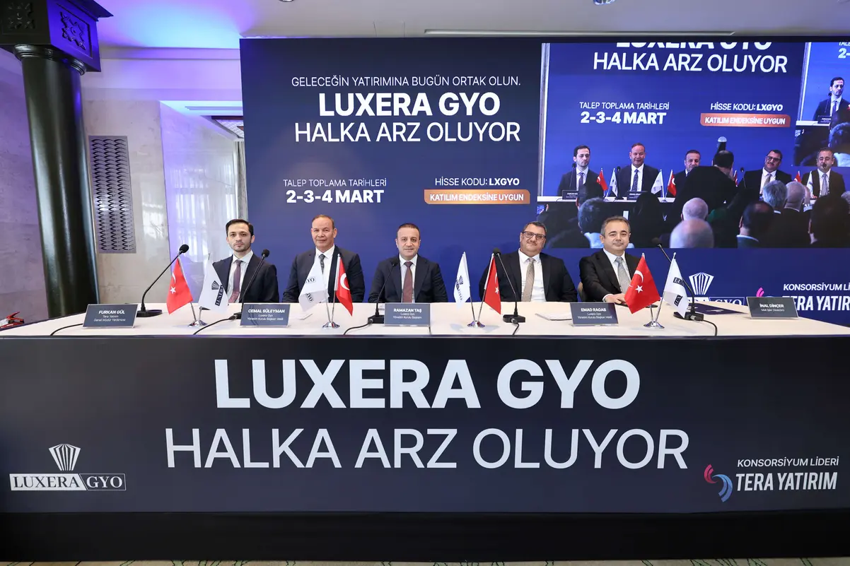 Luxera GYO Halka Arz İçin Tarihleri Açıkladı
