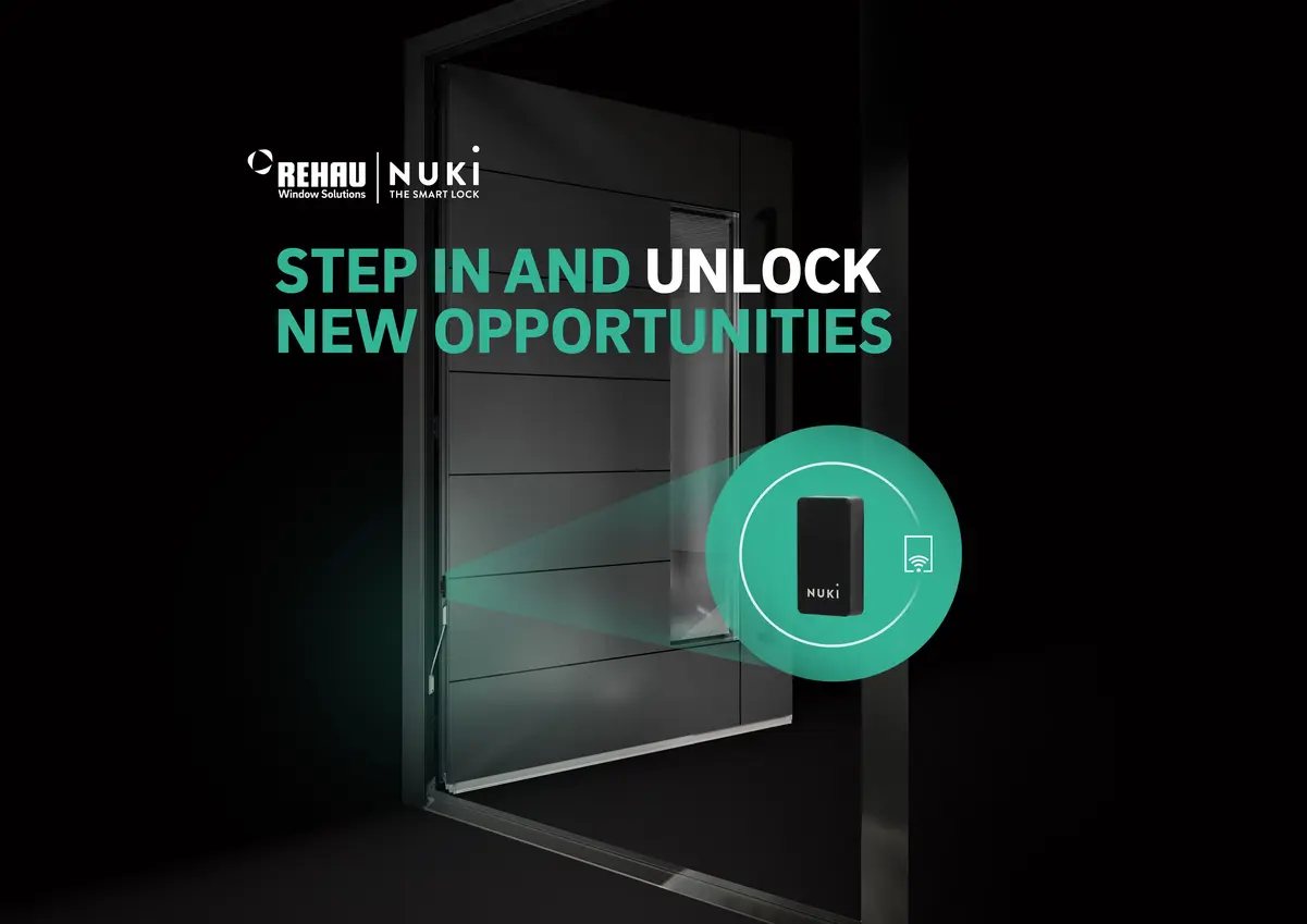 REHAU ve NUKI’den Akıllı Teknoloji Merak Uyandırıyor