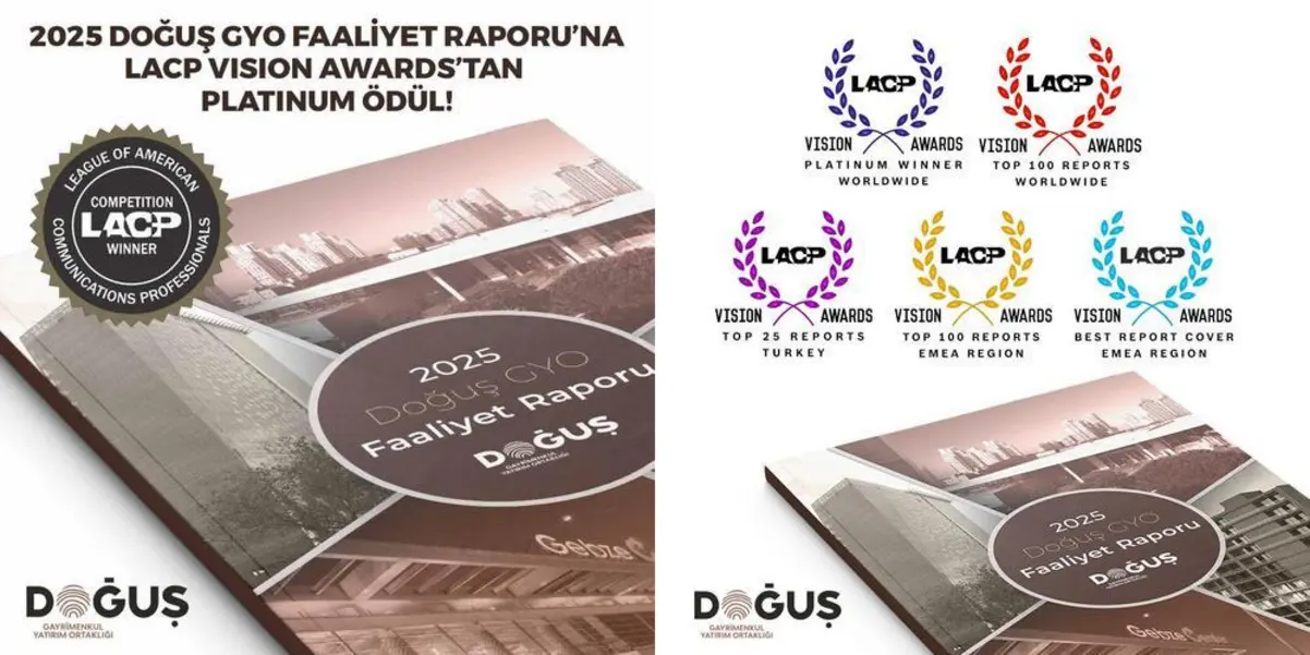Doğuş GYO raporu Platinum ödülle zirvede